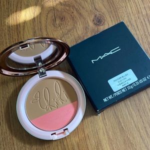 MAC x RiRi Hibiscus Kiss Blush And Contour Duo!  New and Rare! Limited!